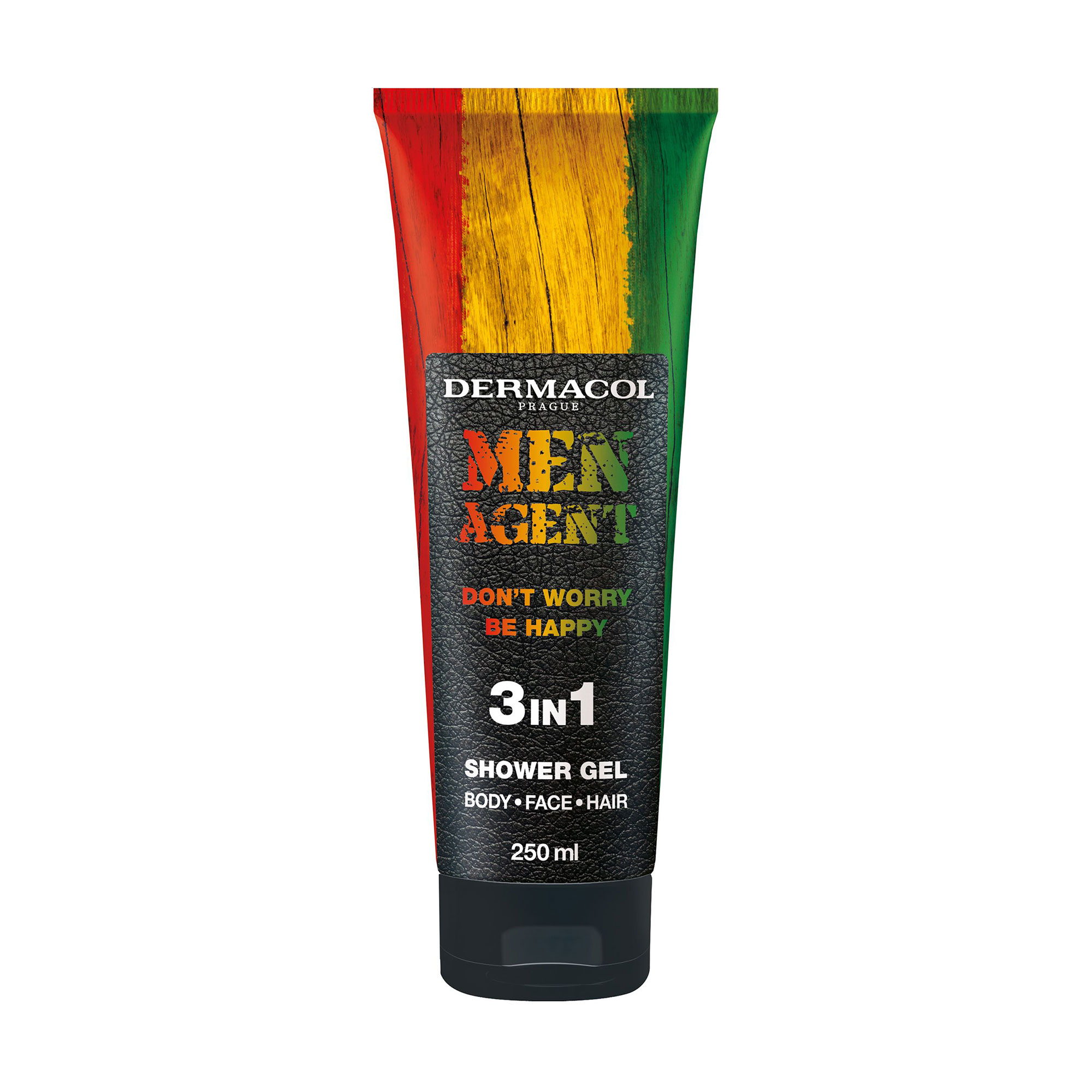 Чоловічий гель для душу Dermacol Men Agent Don't Worry Be Happy 3 in 1 Shower Gel, 250 мл